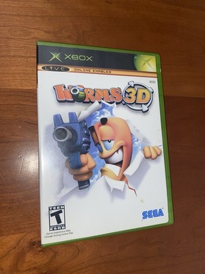 Worms 3D by SEGA Xbox Action Strategy Manual Multiplayer NTSC-U/C