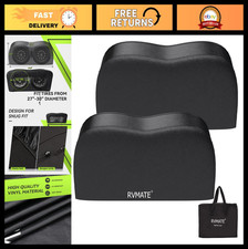 Dual Axle RV Tire Covers 2 Pack - Fits 27"-30" Diameter Wheels, Weather Resistan