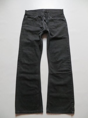 Levi's 512 Bootcut Jeans Hose W 34 /L 32, Schwarz ! Black Vintage Denim ! KULT !