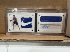 2016 National Treasures Brandon Ingram RC Rookie Nike Patch Booklet Auto /5 Duke