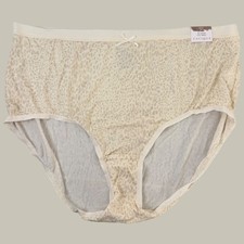 Cacique 22/24 No Show Full Brief Cheetah Animal Print Underwear Panties