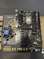 BIOSTAR TB360-BTC LGA 1151, Intel Motherboard With I3-9100