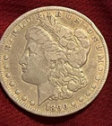 1890 CC Morgan Silver Dollar $1 Coin  Coin Pictured Is Coin You Get