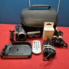 JVC Everio GZ-MG255U HDD 30GB Hard Drive Hybrid Camcorder NEW BATTERY