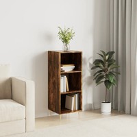 Sideboard RäUchereiche Aus Holzwerkstoff 34,5 X 32,5 X 90 Cm