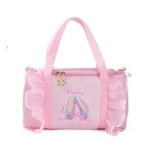 Girls Pink Dance Duffel Bag