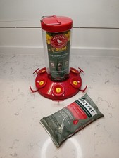 Perky-Pet 220 The Grand Master 48oz Hummingbird Feeder W/ Instant Nectar Con. Pk
