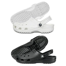 Crocs Men's & Women's Classic Clogs - Slip-On Waterproof Sandals