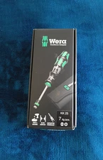 Wera Kraftform Kompakt KK 25 Combination Driver Magazine/Pouch 7-piece Set Kit.