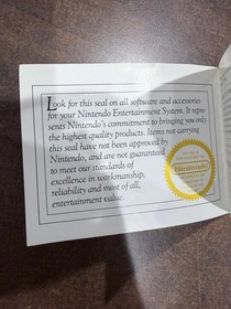 Ice Climber Nintendo NES Manual Only