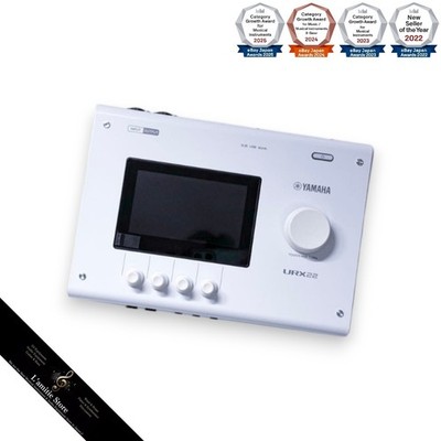 Yamaha URX22 Weiß USB Audio Interface URX22W Touchscreen Streaming Mixer USB-C