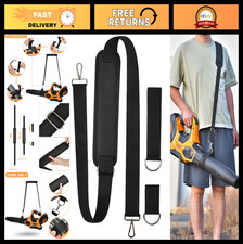 Adjustable Padded Shoulder Strap for Leaf Blower String Trimmer Nylon Sling