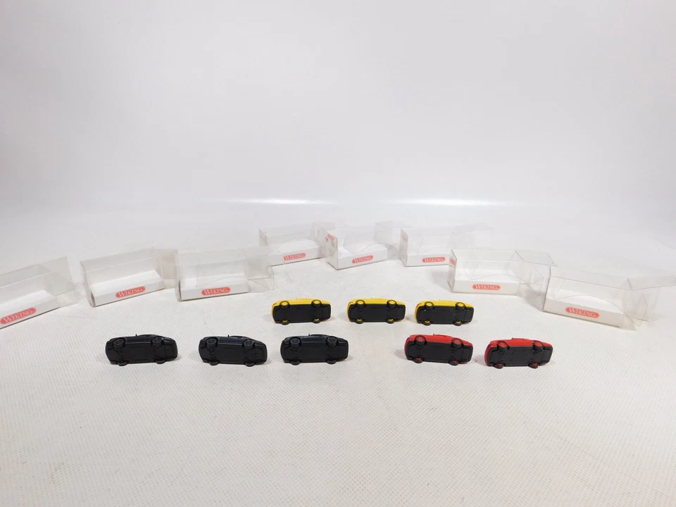 Porsche Carrera 4 164 01 164 02 18 Mint Box 1:87 H0 8x #EG721-0,5 - Immagine 3 di 4