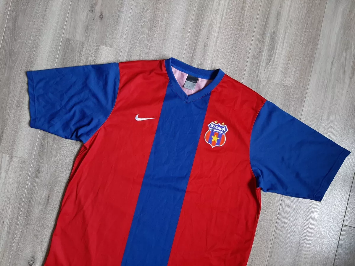 FCSB-Steaua Bucuresti 2006 Jersey XL RAFO Refinery Logo Made in Romania!  New