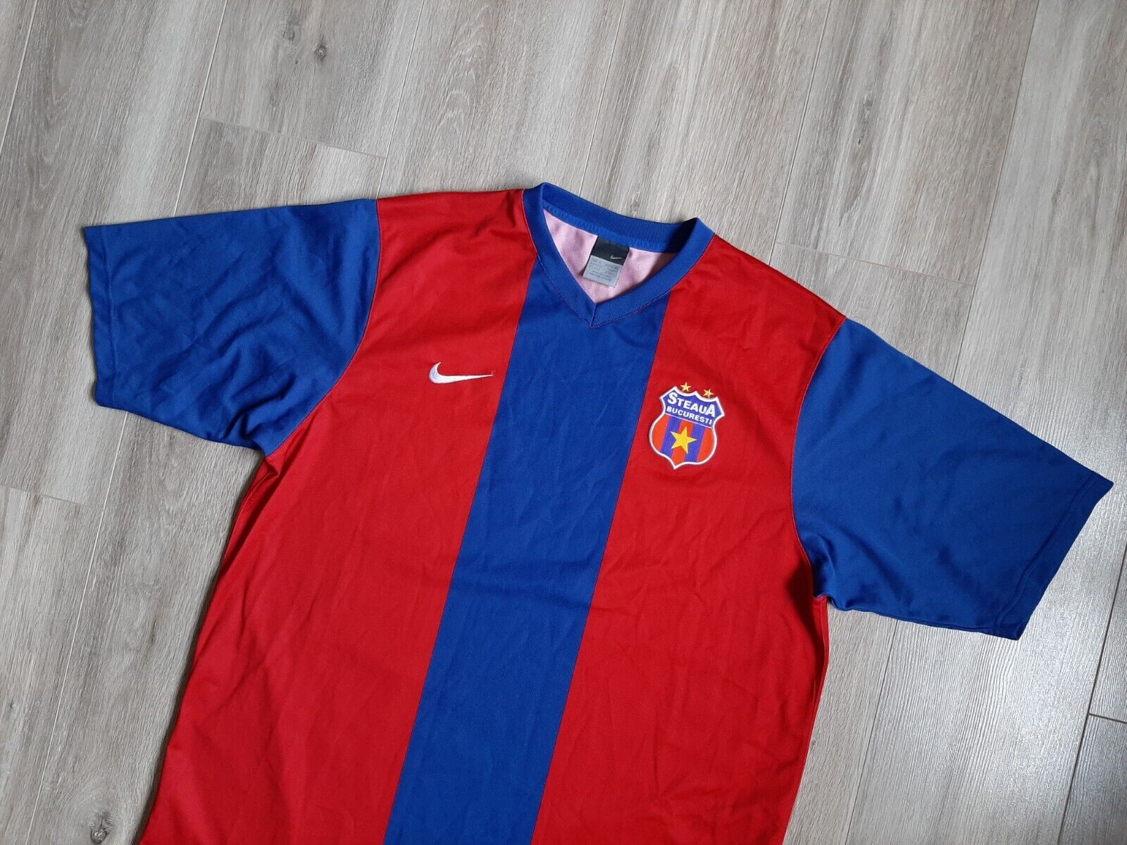 FootballShirtCulture.com on X: New FC Steaua București (Bucharest) 2014-15  Nike Away football shirt/kit. More pics:  #FCSB   / X