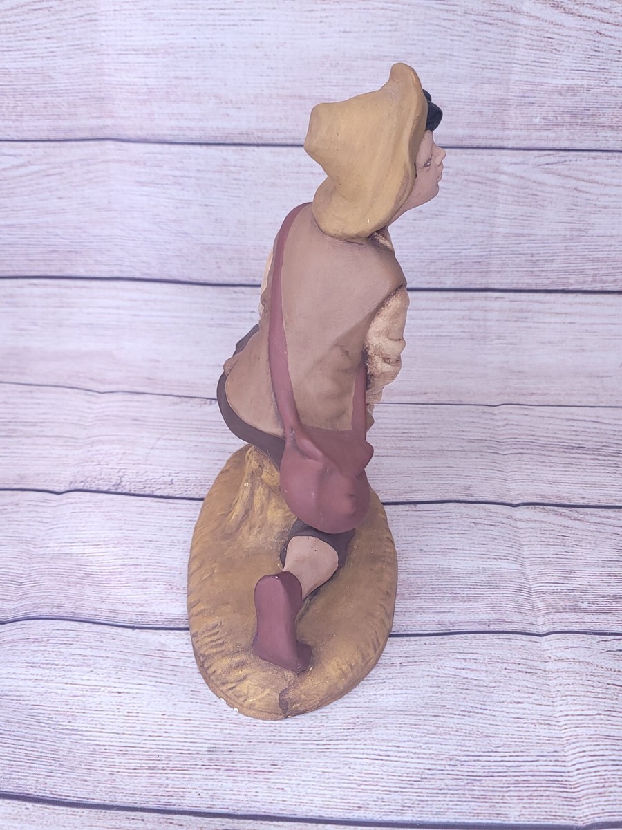 PEMBERTON NEAL CERAMIC NATIVITY SCENE SHEPPARD FIGURINE 1961 9