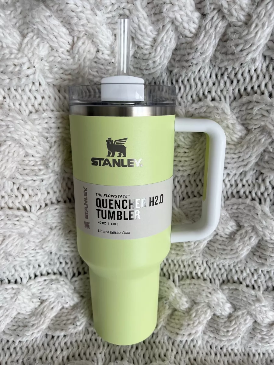  STANLEY Stanley 40oz Adventure Quencher Reusable Insulated  Stainless Steel Tumbler (CITRON MIX) : Home & Kitchen