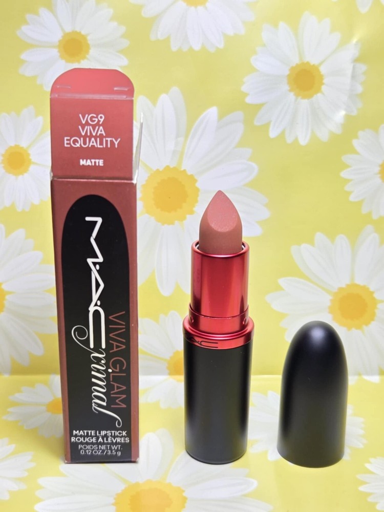 MAC Macximal Viva Glam Matte Lipstick VG9 Viva Equality Bold Matte Finish