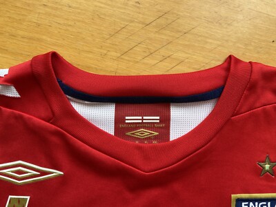 ENGLAND 2006 2007 2008 AWAY SHIRT JERSEY UMBRO sz XL #4 GERRARD | eBay