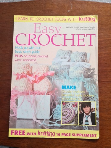 Easy Crochet Supplement, October 2006, Knitting Magazine, Crafts - 第 1/4 張圖片