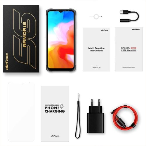 Ulefone Armor 12 Dustproof Phone 5180mAh Battery Dimensity 700 48MP Quad Camera - Picture 3 of 20