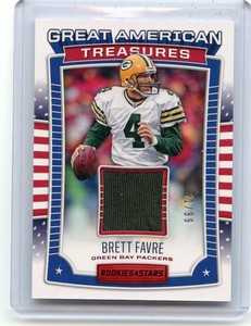 brett favre jersey card