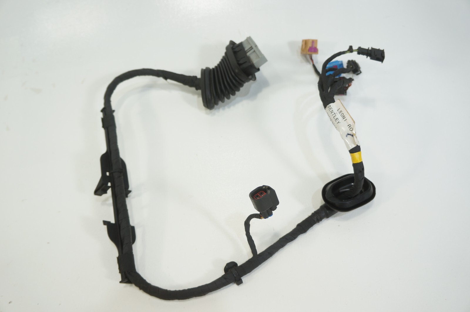 Oem 06-2012 Bentley Continental Flying Spur Rear Left Side Door Wire Harness