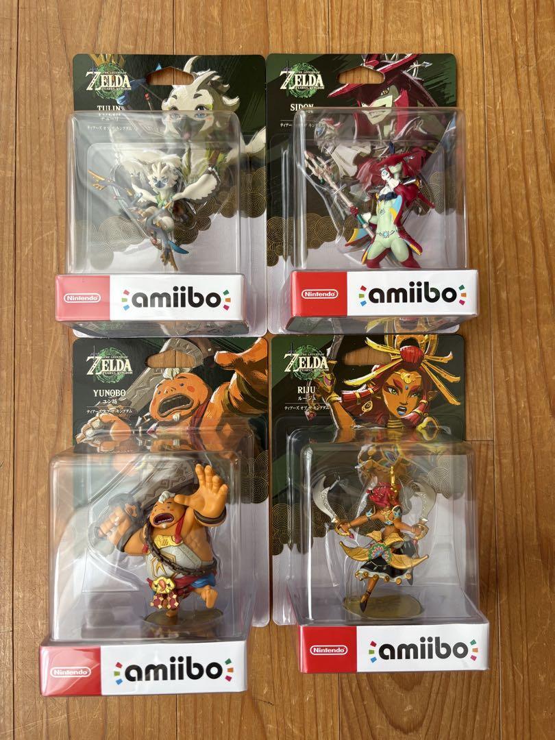 amiibo The Legend of Zelda Tears of the Kingdom Sidon Riju Tulin