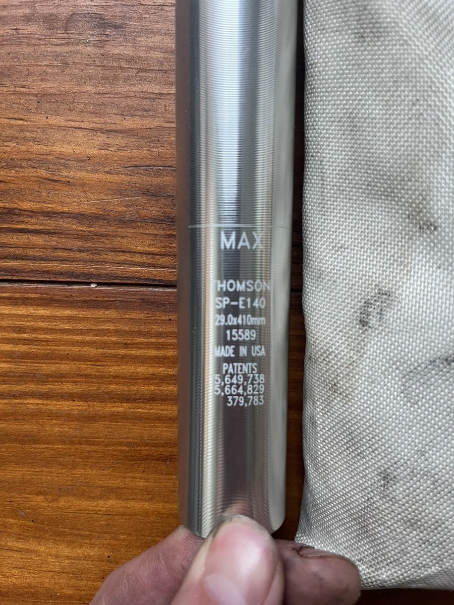 Thomson Elite Seatpost 29.0 X 410 Silver | eBay Thomson Elite Seatpost 29.0 X 410 Silver | eBay