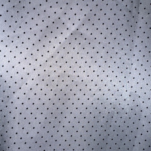 Vintage Jacques Vert Silver Polka Dot Satin Shirt - Size 8 - loose fit - Picture 6 of 9