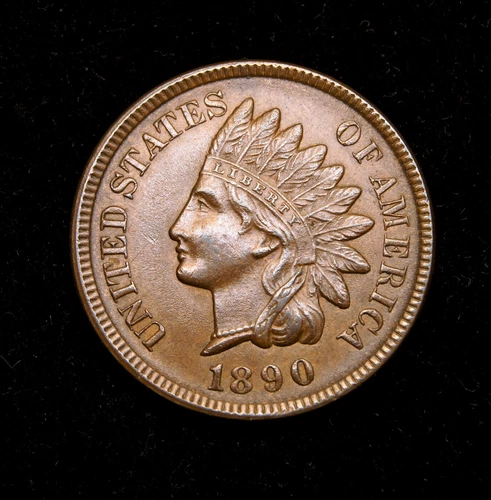 1890 Indian Head Cent MS++++