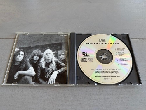 SLAYER - SOUTH OF HEAVEN ORG 1.PRESS CD 1988 (DEF JAM REC.) METALLICA,EXODUS - Picture 2 of 7