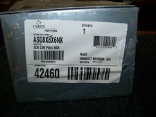 Hoffman Screw Cover Pull Box 8 X 8 X 6" ASG8X8X6NK New