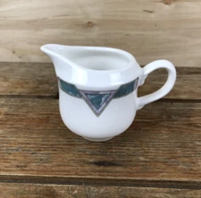 Vintage Creamer Pitcher White Ceramic Home Laughlin Pristine Restaurant Ware