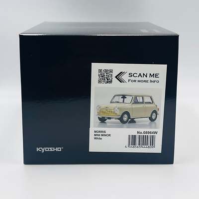 KYOSHO ORIGINAL 1/18scale Morris Mini Minor (Old English White