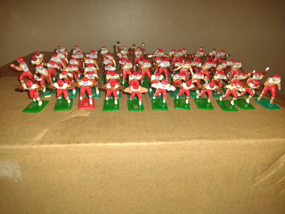 Custom Painted Electric Football Kansas City Chiefs(W) Over 65 Figures
