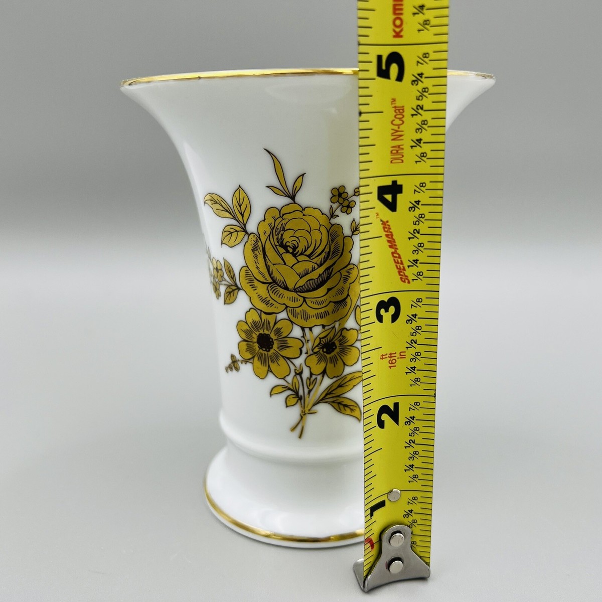 Kaiser Rose Floral Rose Gold Gilt 5