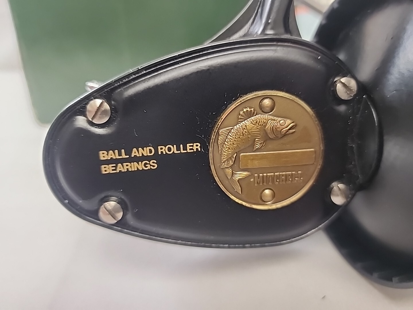 Vintage Original Mitchell 498 PRO Spinning Fishing Reel 