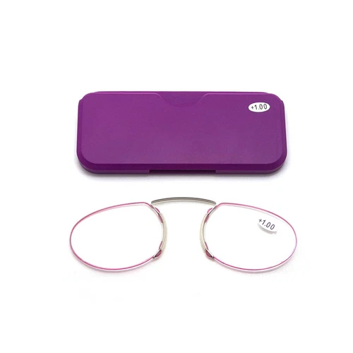 Ultradünne Lesebrille Nasenclip Optik Presbyopie +1,0 +1,5 +2,0 +2,5 +3,0 - Bild 21 von 28