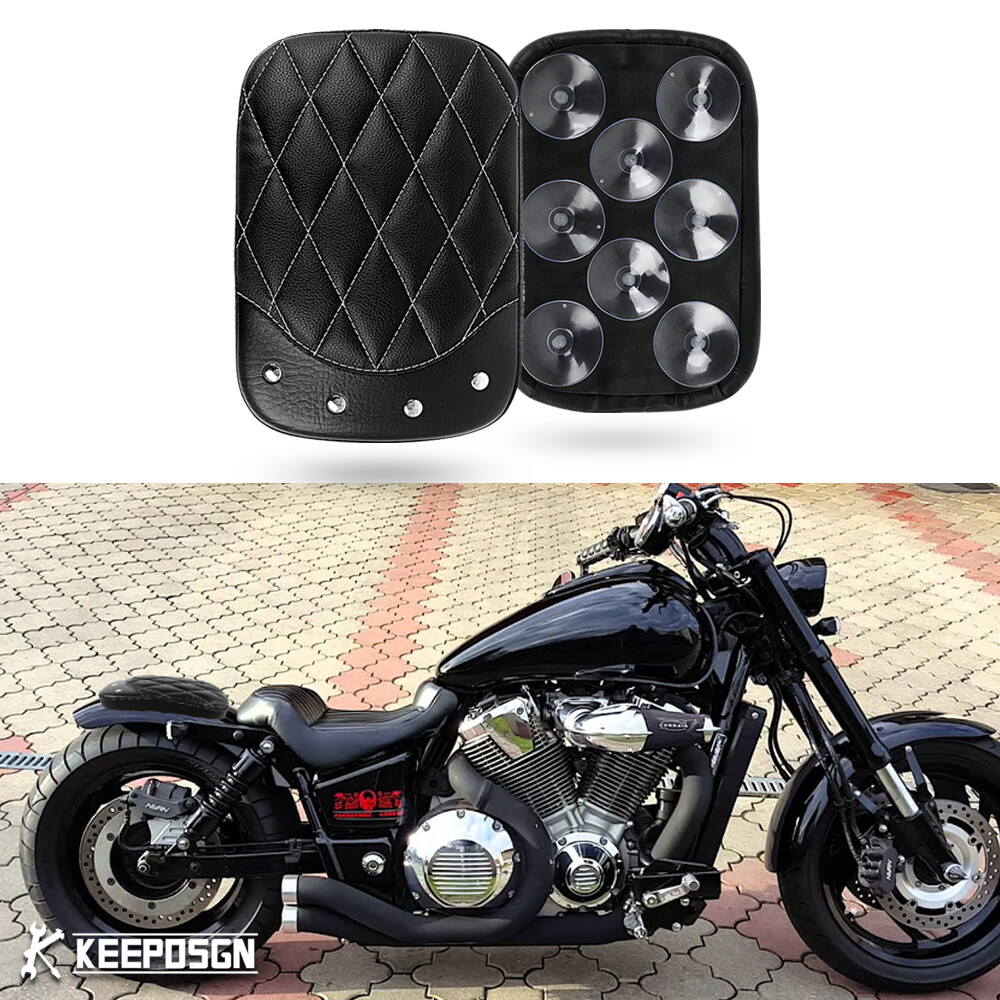 For Honda VTX1300 VTX1800 Custom Rear Passenger Seat Cushion Rivet