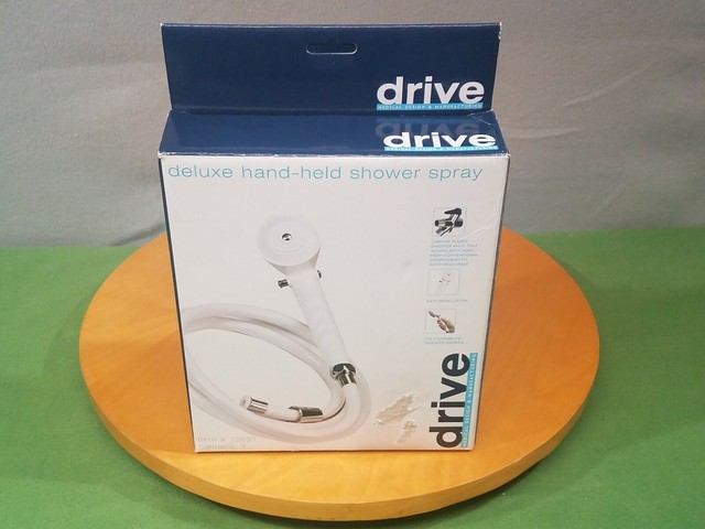 Drive Medical Handheld Shower Head Spray With Diverter Valve