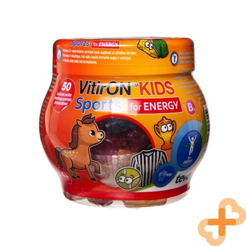 VITIRON KIDS For Energy 50 Gummies For Bone Health Vitamin D Immune System - Picture 7 of 12