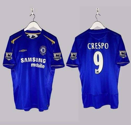 Maillot Domicile Chelsea 2005/2006 - Umbro Taille M, Bleu, Très Bon état Occasion