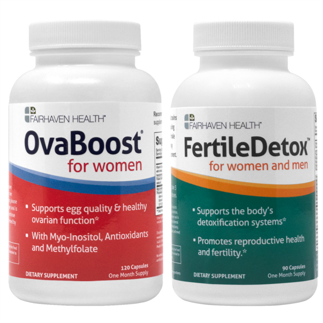Fairhaven Health OvaBoost and Fertile Detox for Restoring Endocrine