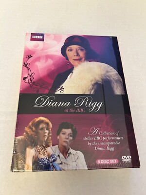Diana Rigg at the BBC (DVD, 2011, 5-Disc Set) Great Condition 