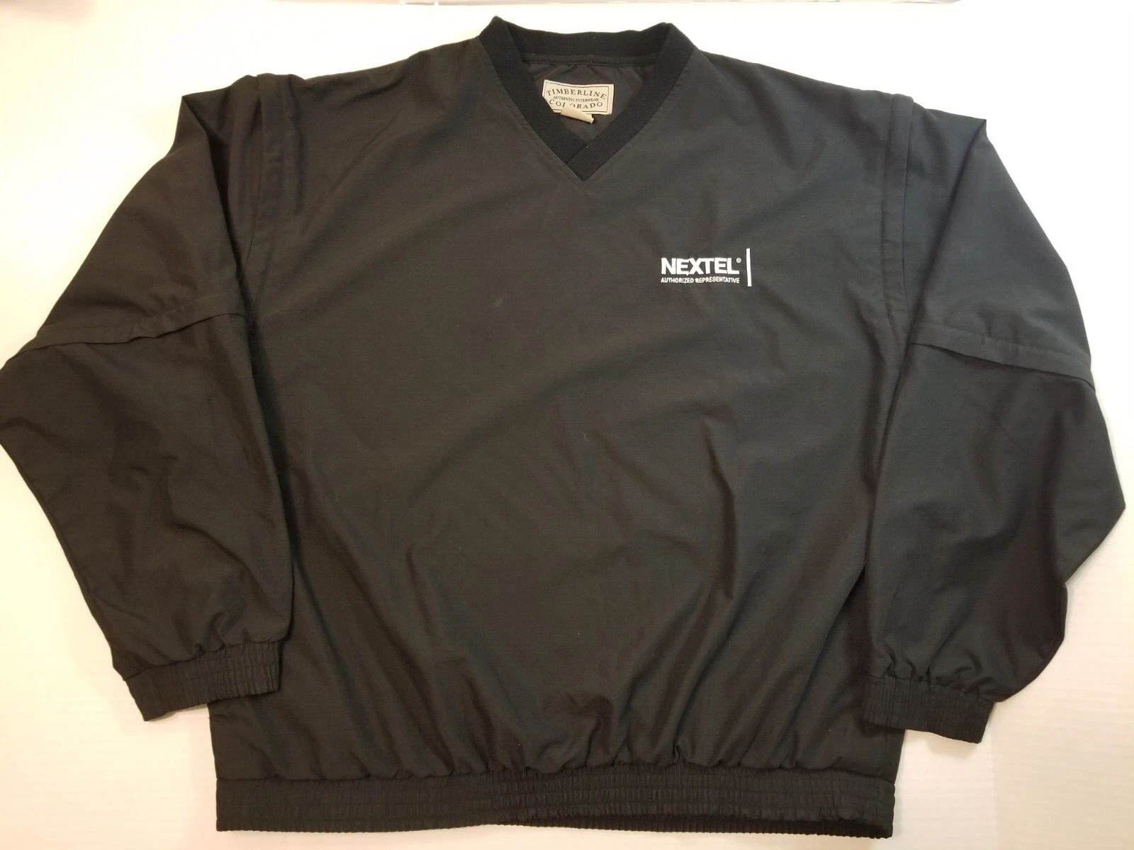 Nextel Authorized Dealer Pullover XL Colorado Timberline Great Movie Prop