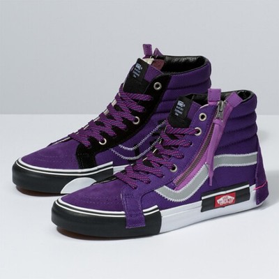 purple vans skate shoes