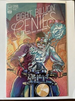 Eight Billion Genies #1 1:25 Variant Cover 1st Print Soule Image Comics AMAZON