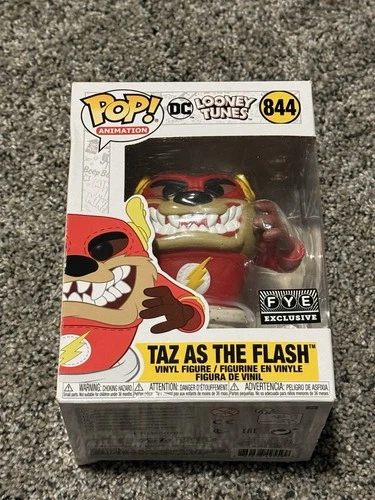 Funko Pop! Vinyl: Looney Tunes - Taz as the Flash - (FYE) (Exclusive) #844