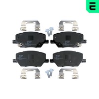 Optimal Bremsbelagsatz Scheibenbremse BP-12900 FüR Fiat 500X 334 AXN1B AXR11 4X4
